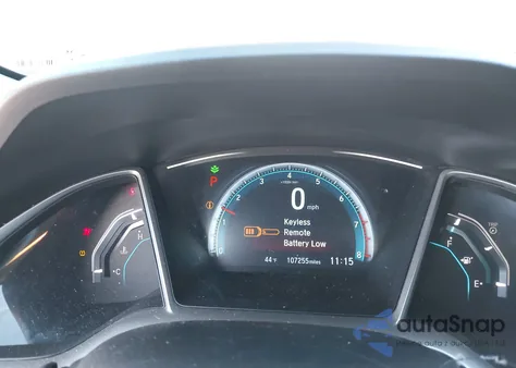 2016 Honda Civic Ex из США, поврежденный, VIN 19XFC2F71GE075700